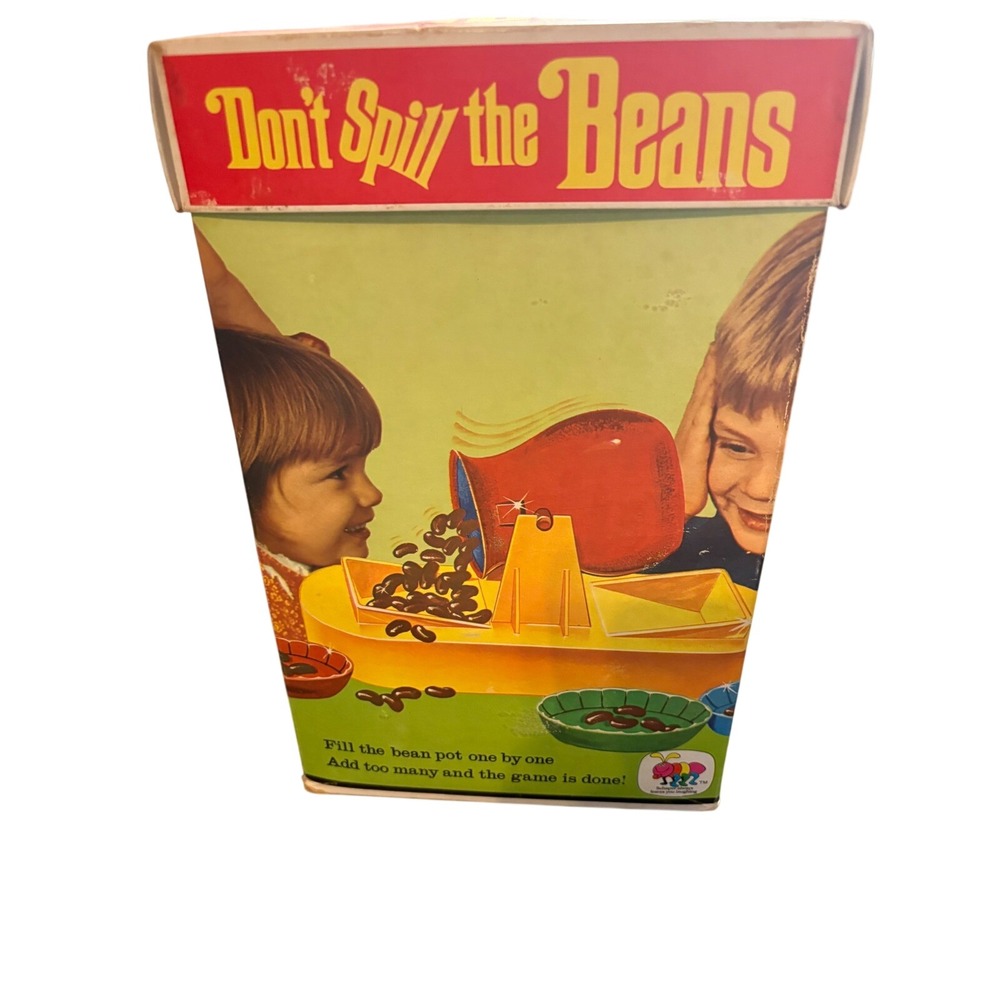 Vintage 1967 Schaper Don't Spill the Beans Game No 340 Original Box USA